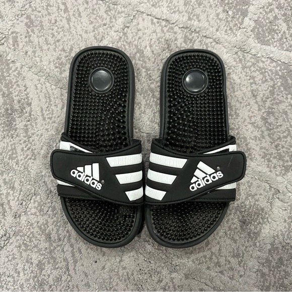 Adidas Adissage Slides Black US 5 - Picture 3 of 7